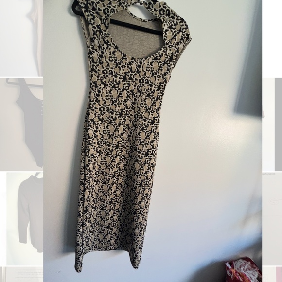 Cap sleeve long fancy Zara dress - Picture 2 of 2